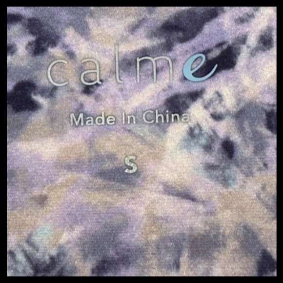 Johnny Was Calme Tie Dye High Waist Leggings With Pockets Size S - Picture 8 of 11